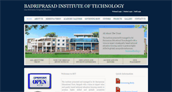 Desktop Screenshot of bitsambalpur.org